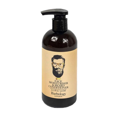 Barbology London Face Moisturiser & Beard Conditioner 300ml