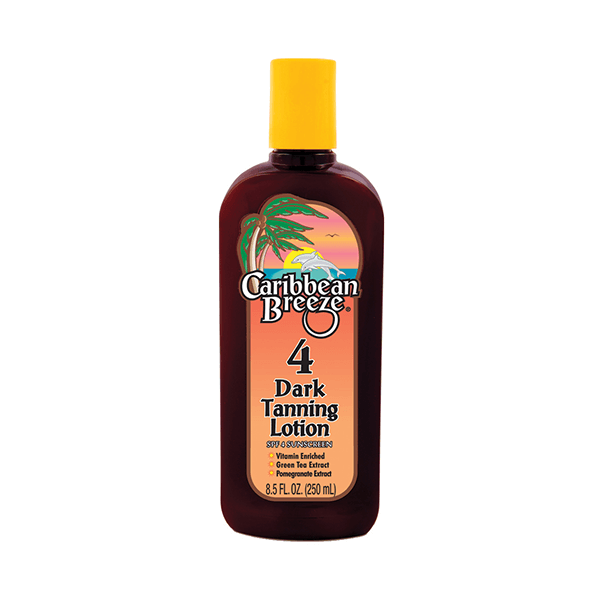 Caribbean Breeze SPF 4 Dark Tanning Lotion 250ml
