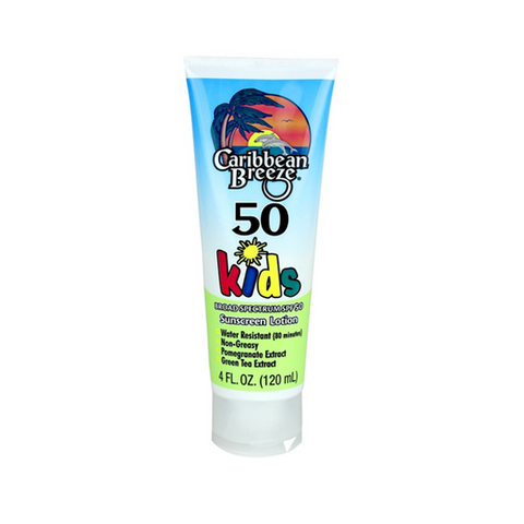 Caribbean Breeze SPF 50 Kids Sunscreen Lotion 120ml
