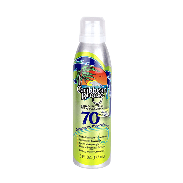 Caribbean Breeze SPF 70 Continuous Tropical Mist Sunscreen