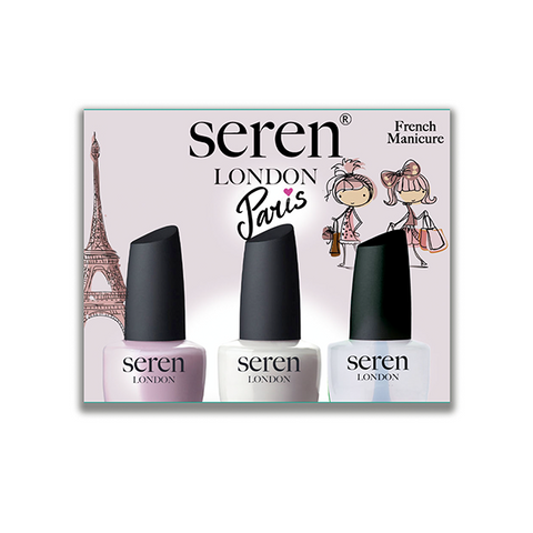 Seren London Vegan Paris French Manicure Gift Set