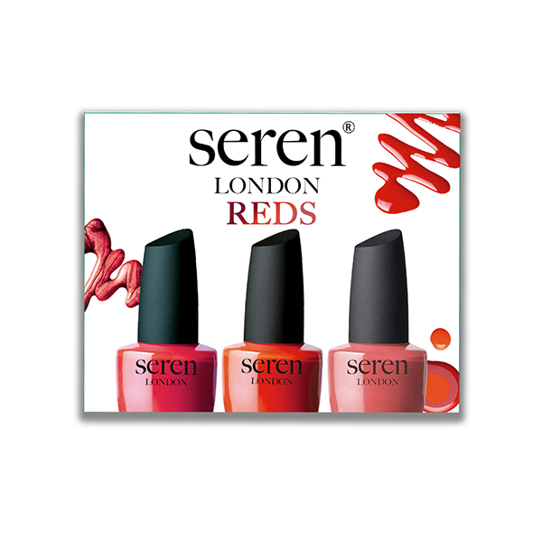 Seren London Vegan Reds Nail Polish Gift Set